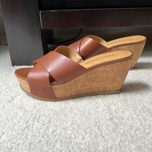 Franco Sarto Frost Wedge Platform Sandal